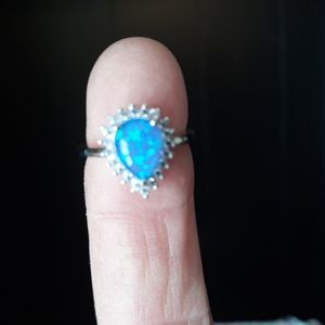 Designer Australian Opal Ring